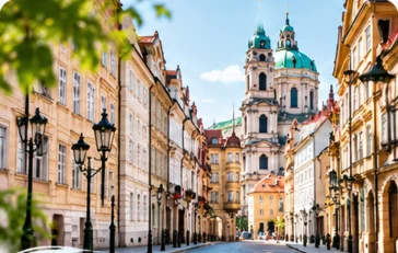 Ulice na pražské Malé Straně